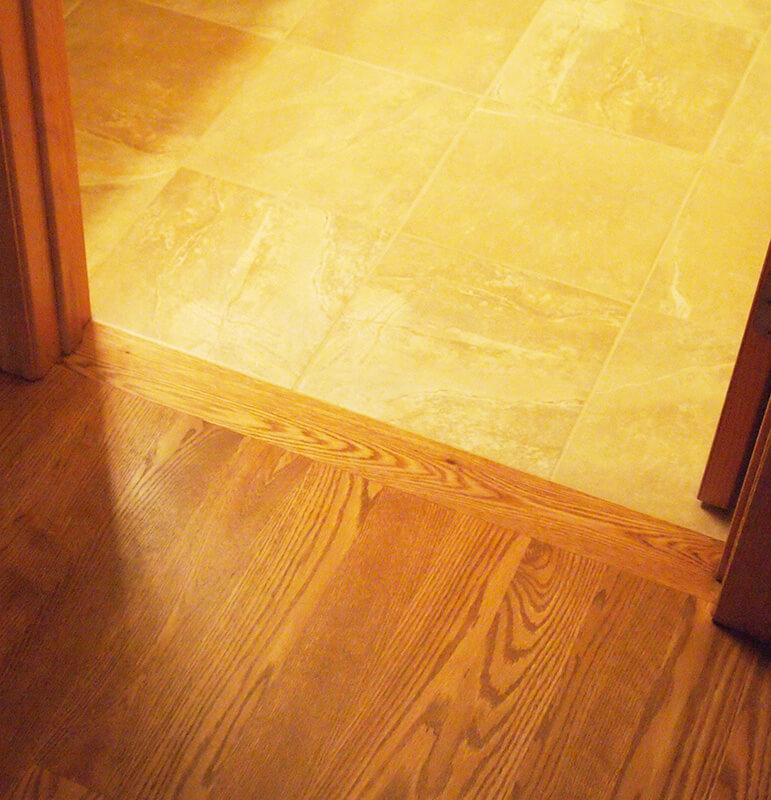 Custom transition strip